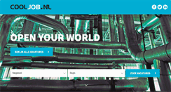 Desktop Screenshot of cooljob.nl