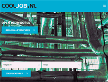 Tablet Screenshot of cooljob.nl